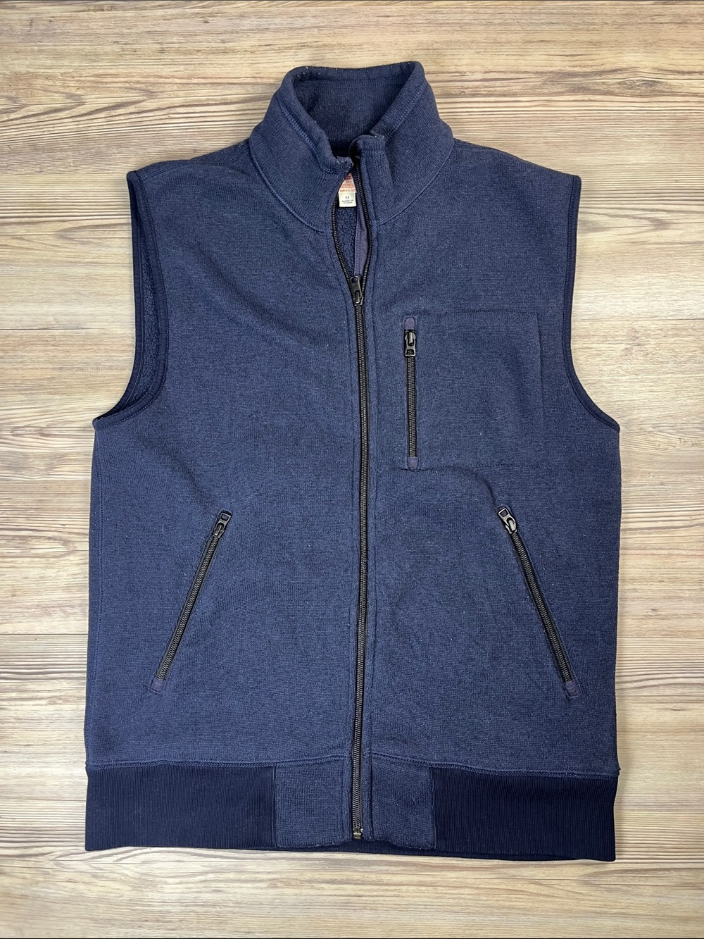Men's J. Crew Knitwear the Sporting Life Full Zip-Front Fleece Vest
